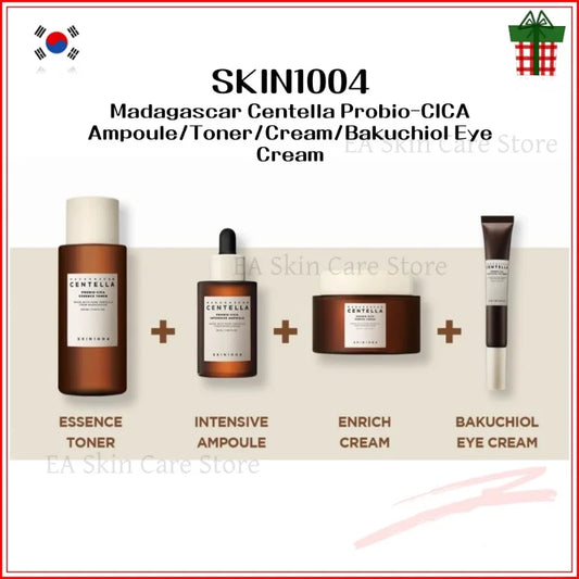 SKIN1004 Centella Korean Skin Care Originales 4pcs/Set Probio-CICA Toner Anti Aging Serum Anti Wrinkle Firming Cream Eye Cream